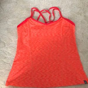 Northface tank top with built in bra